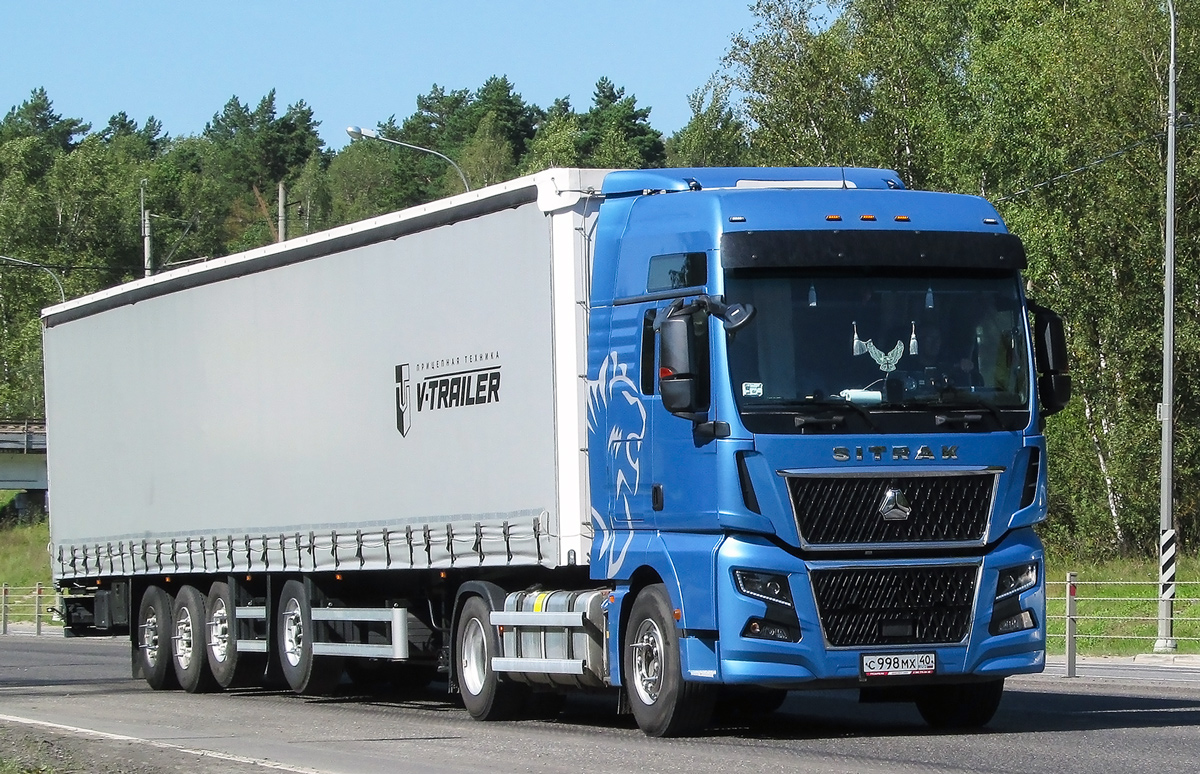 Калужская область, № С 998 МХ 40 — Sitrak C7H ZZ4186 MAX