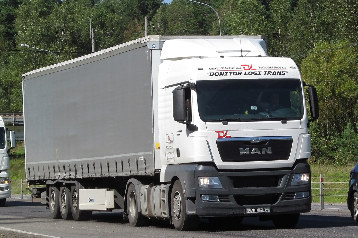Узбекистан, № 80 900 MAA — MAN TGX ('2007) 18.440
