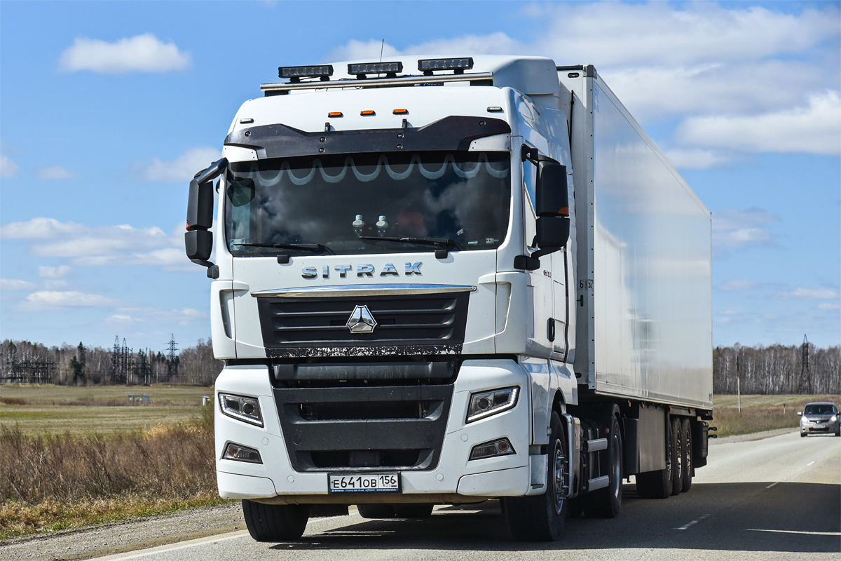 Оренбургская область, № Е 641 ОВ 156 — Sitrak C7H ZZ4186