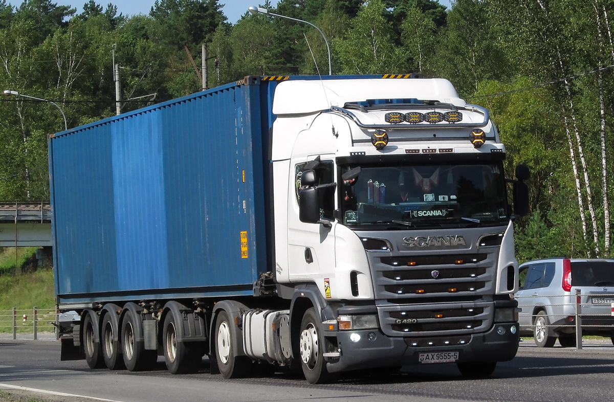 Минская область, № АХ 9555-5 — Scania ('2009) G420