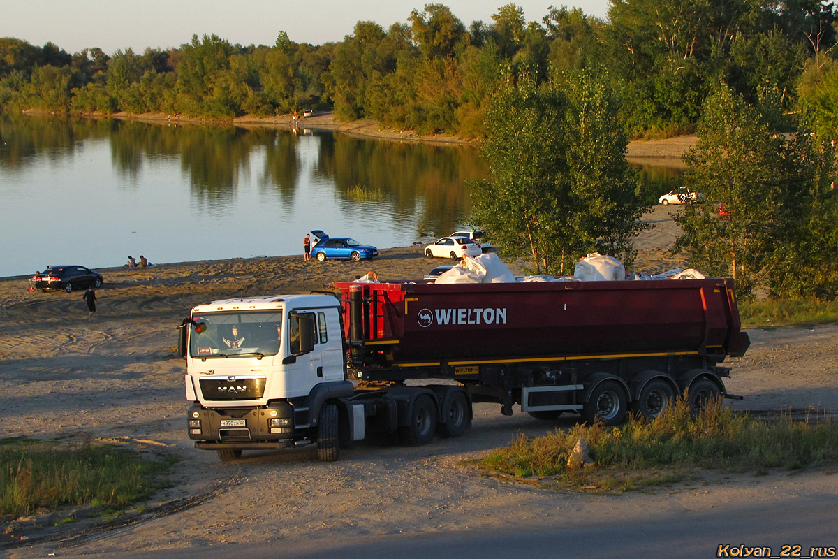 Алтайский край, № Н 990 ХН 22 — MAN TGS 33.440
