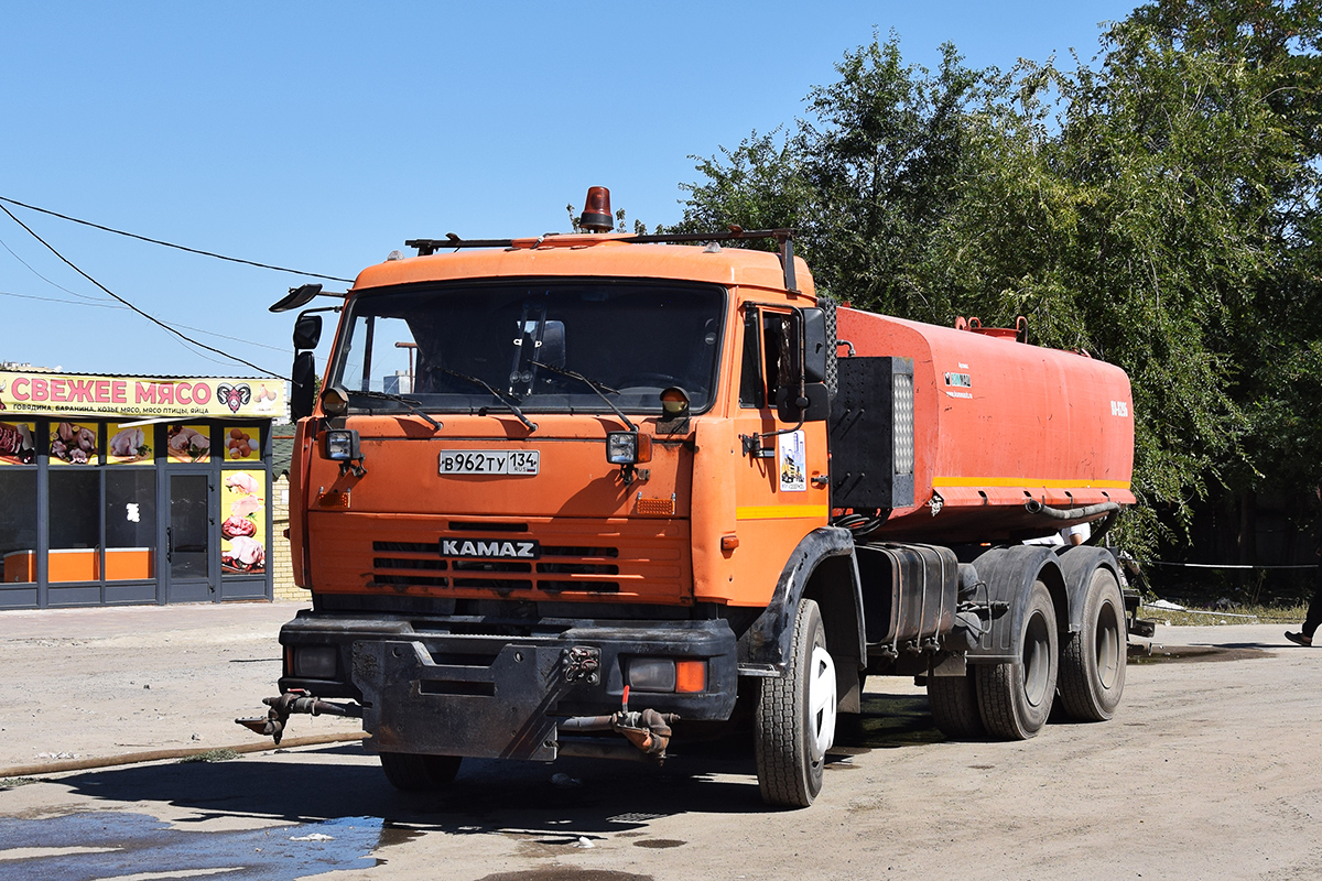 Волгоградская область, № В 962 ТУ 134 — КамАЗ-65115-62