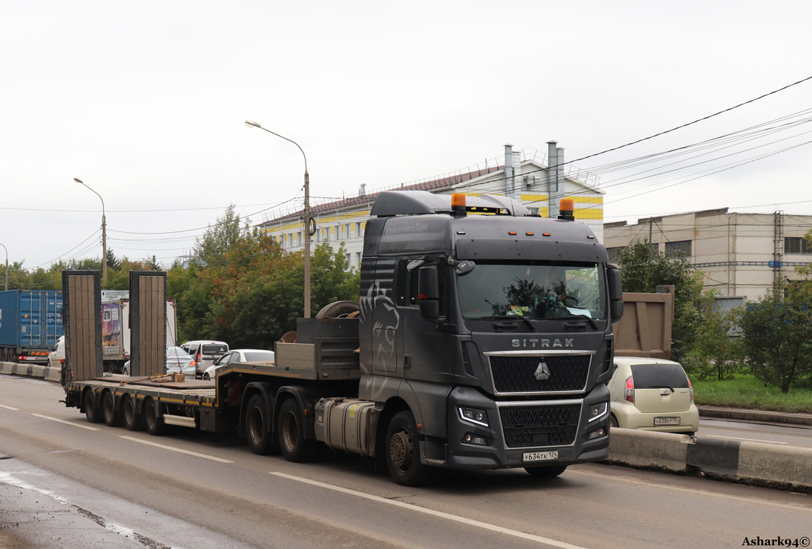 Красноярский край, № У 634 ТК 124 — Sitrak C7H ZZ4256 MAX