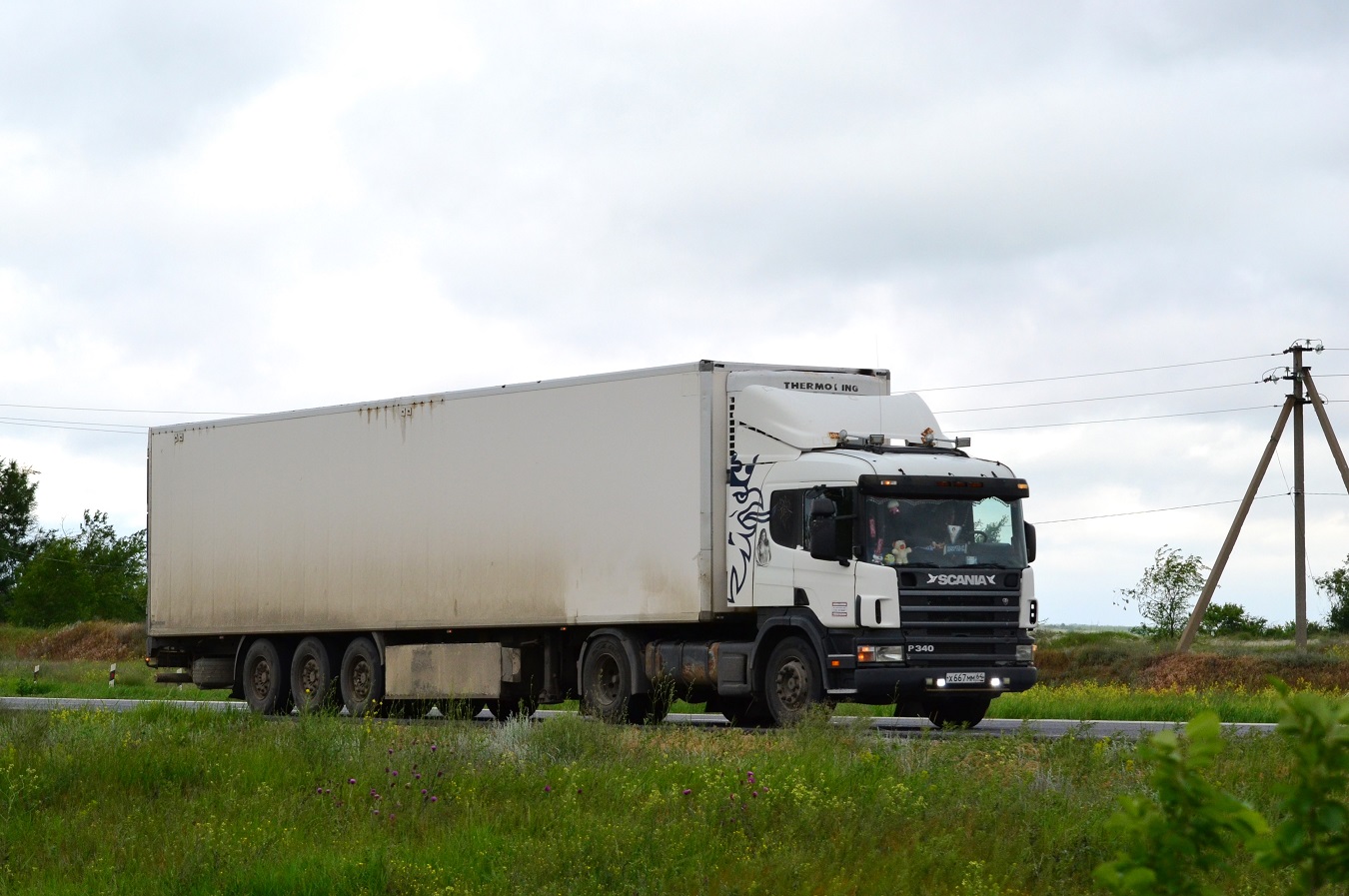 Саратовская область, № Х 667 ММ 64 — Scania ('1996) P114G