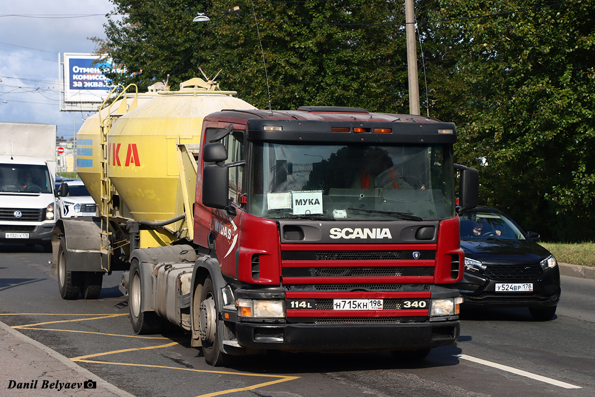 Санкт-Петербург, № Н 715 КН 198 — Scania ('1996) P114L