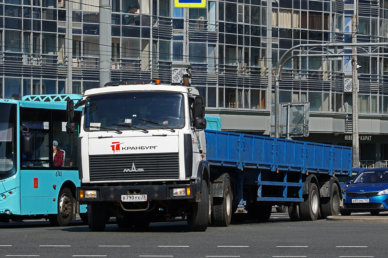 Санкт-Петербург, № В 790 УХ 78 — МАЗ-543208
