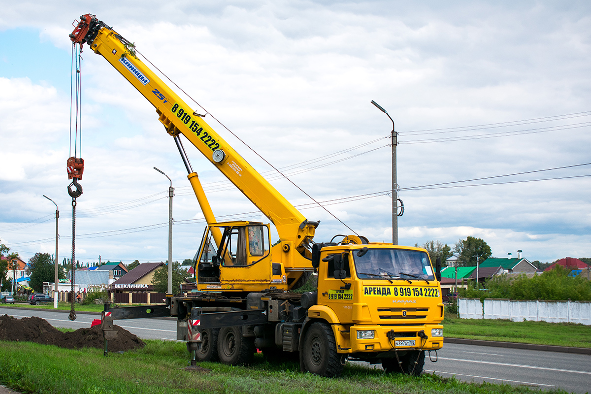Башкортостан, № К 397 АТ 702 — КамАЗ-43118-50