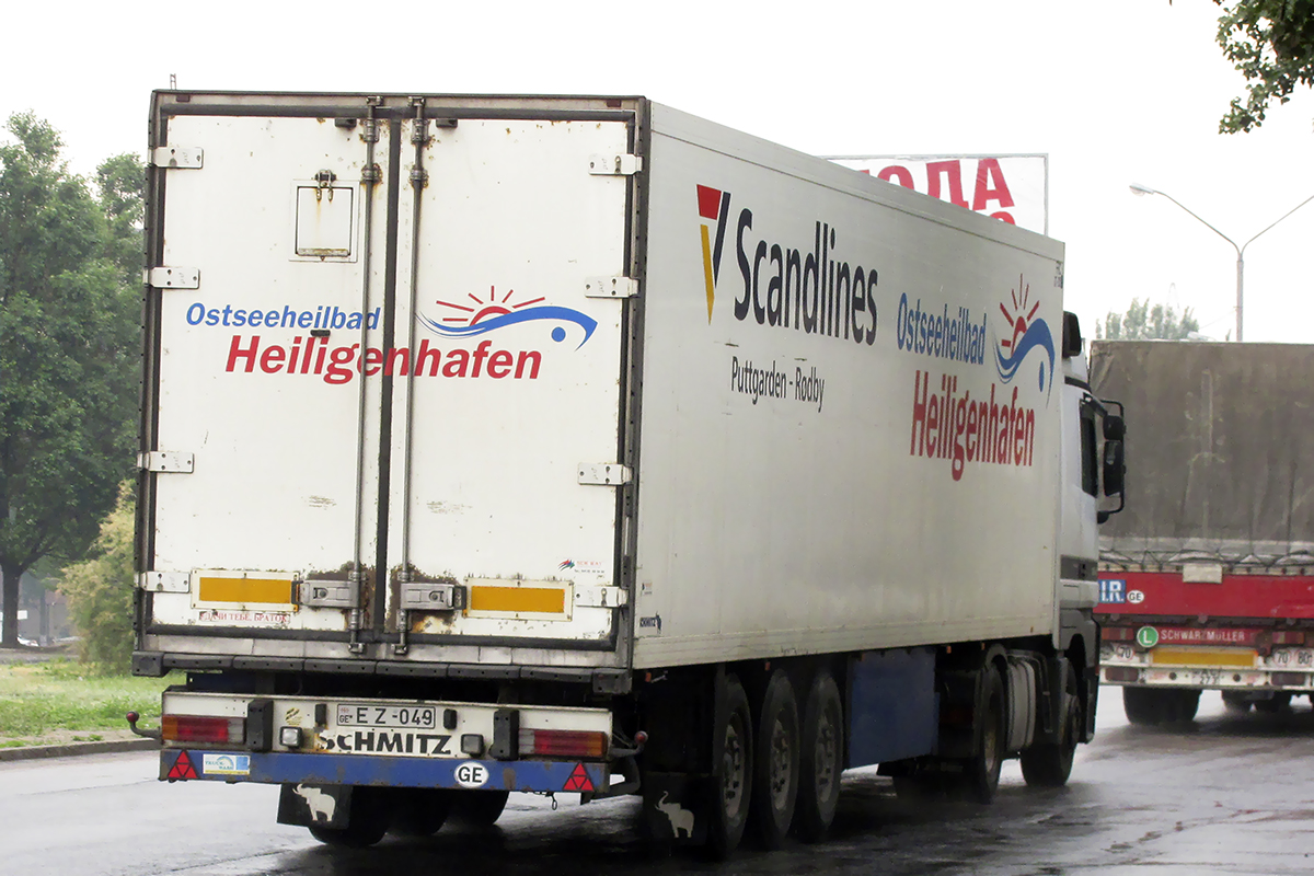 Грузия, № EZ-049 — Schmitz Cargobull (общая модель)