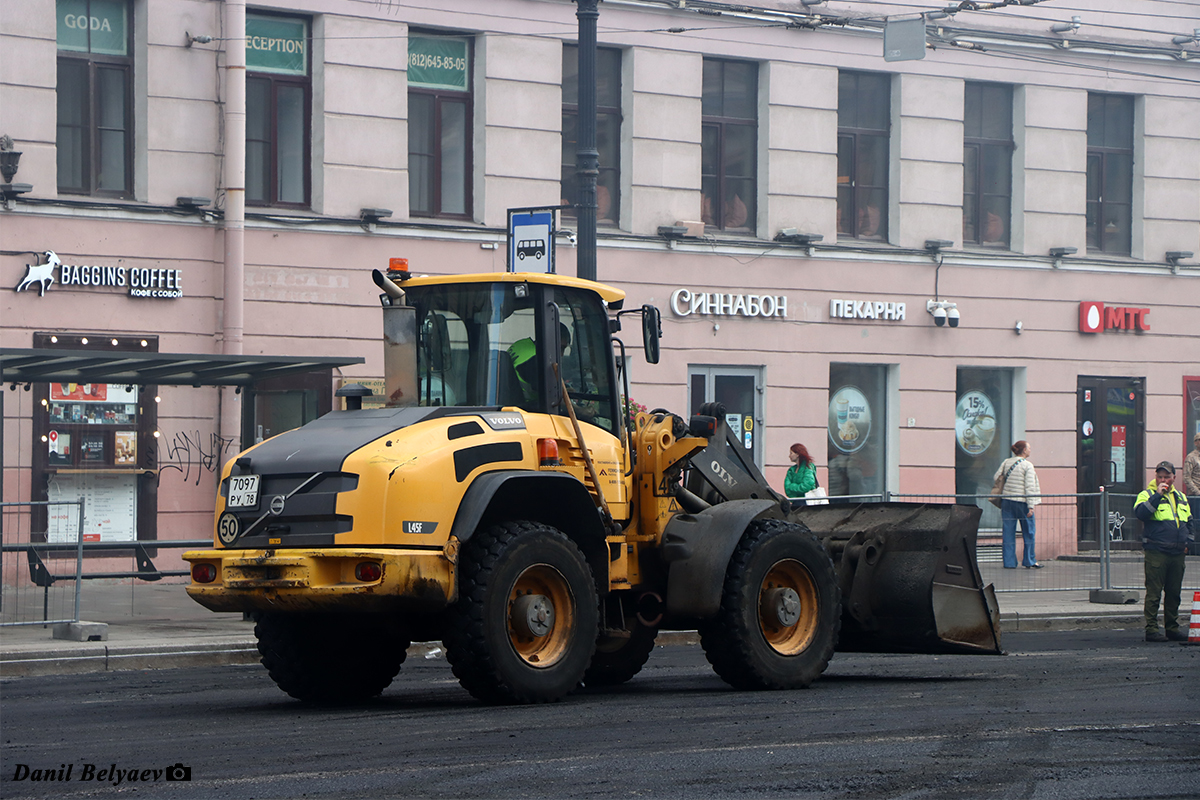 Санкт-Петербург, № 7097 РУ 78 — Volvo (общая модель)