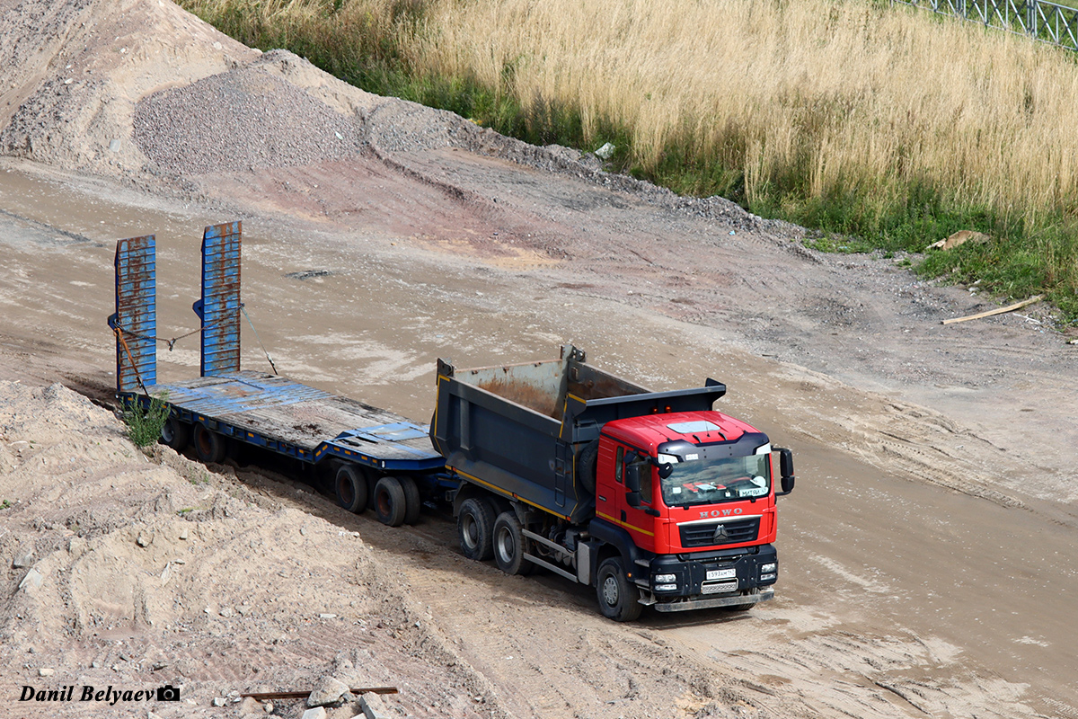 Ленинградская область, № Е 593 АМ 147 — Howo T5G ZZ3257