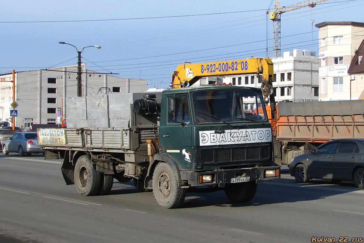 Алтайский край, № А 399 ХК 22 — МАЗ-543302