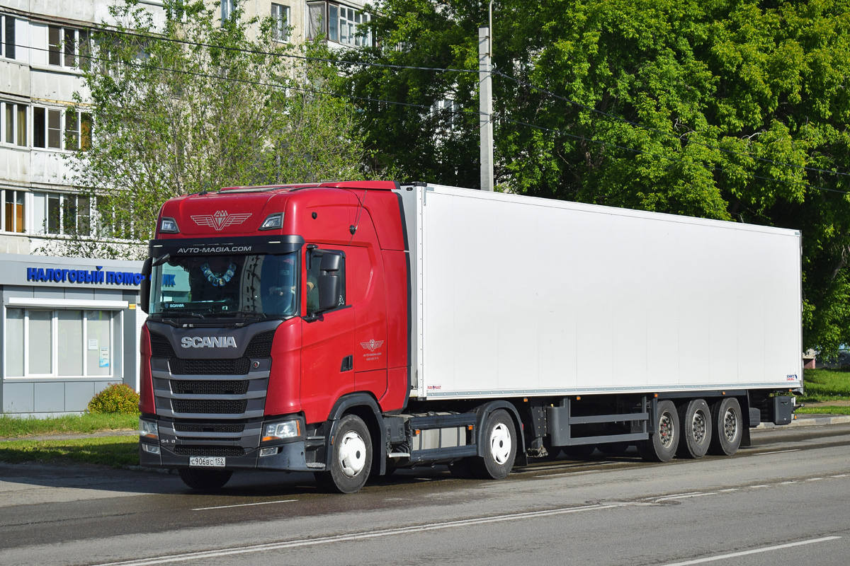 Нижегородская область, № С 906 ВС 152 — Scania ('2016) S440