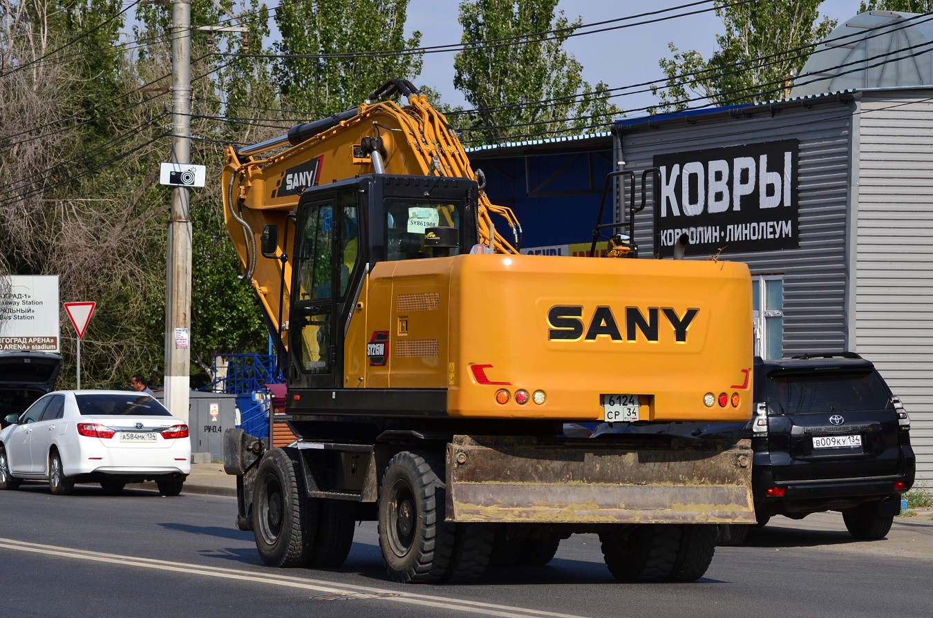 Волгоградская область, № 6124 СР 34 — SANY (общая модель)