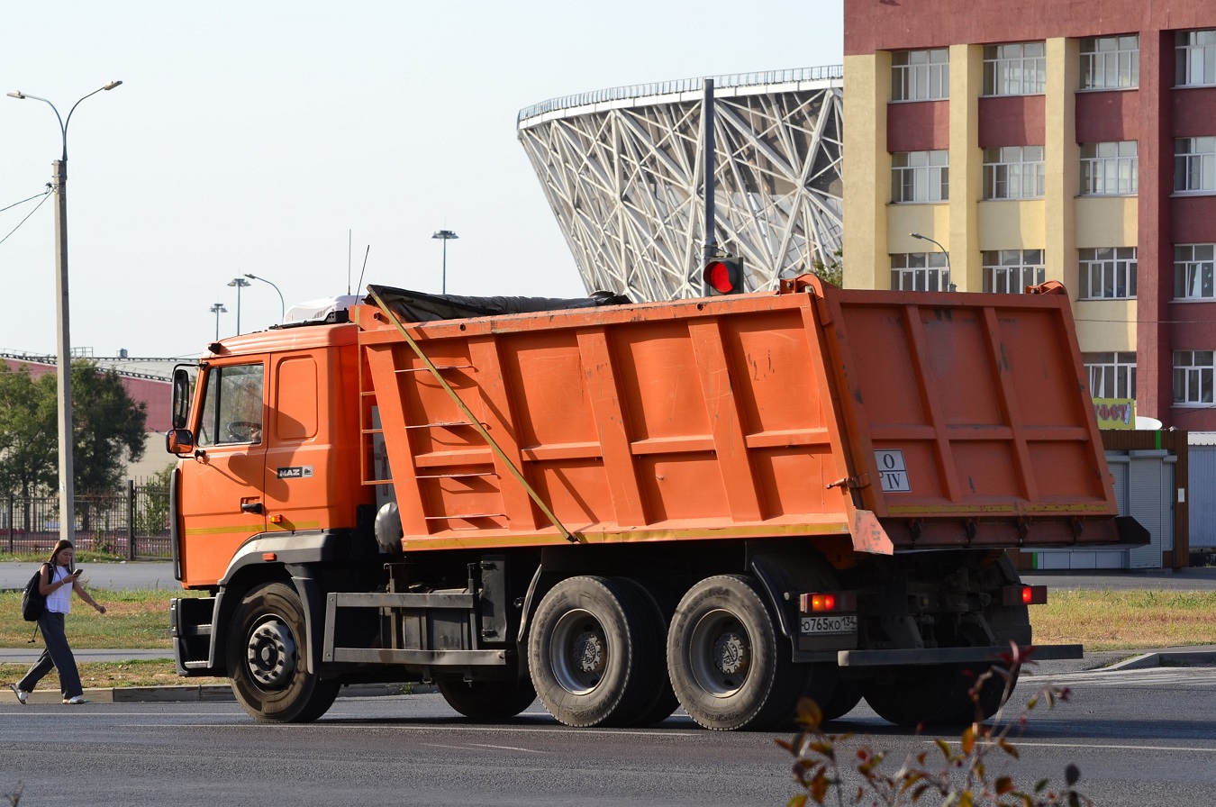 Волгоградская область, № О 765 КО 134 — МАЗ-551626