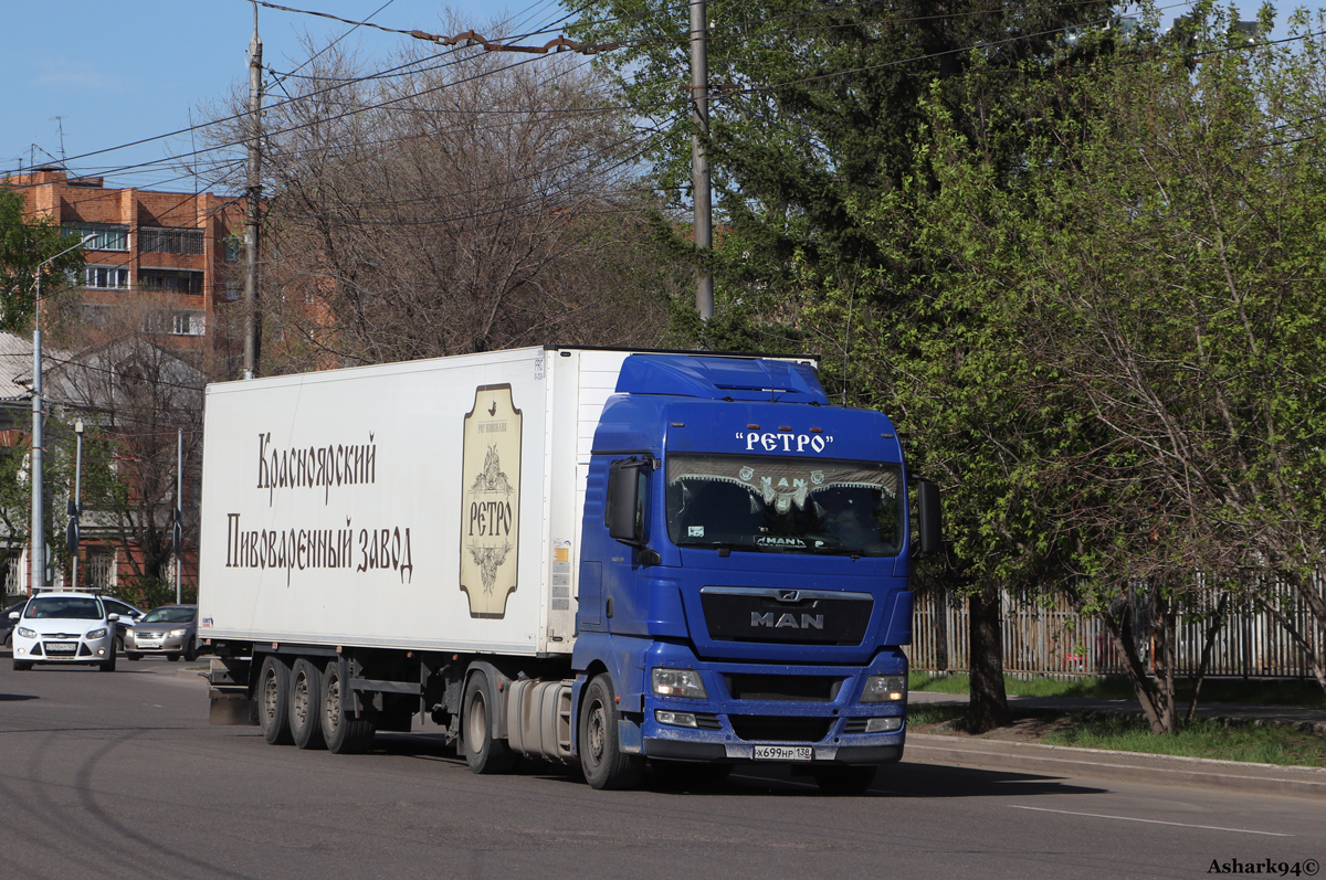 Красноярский край, № Х 699 НР 138 — MAN TGX ('2007) 18.440