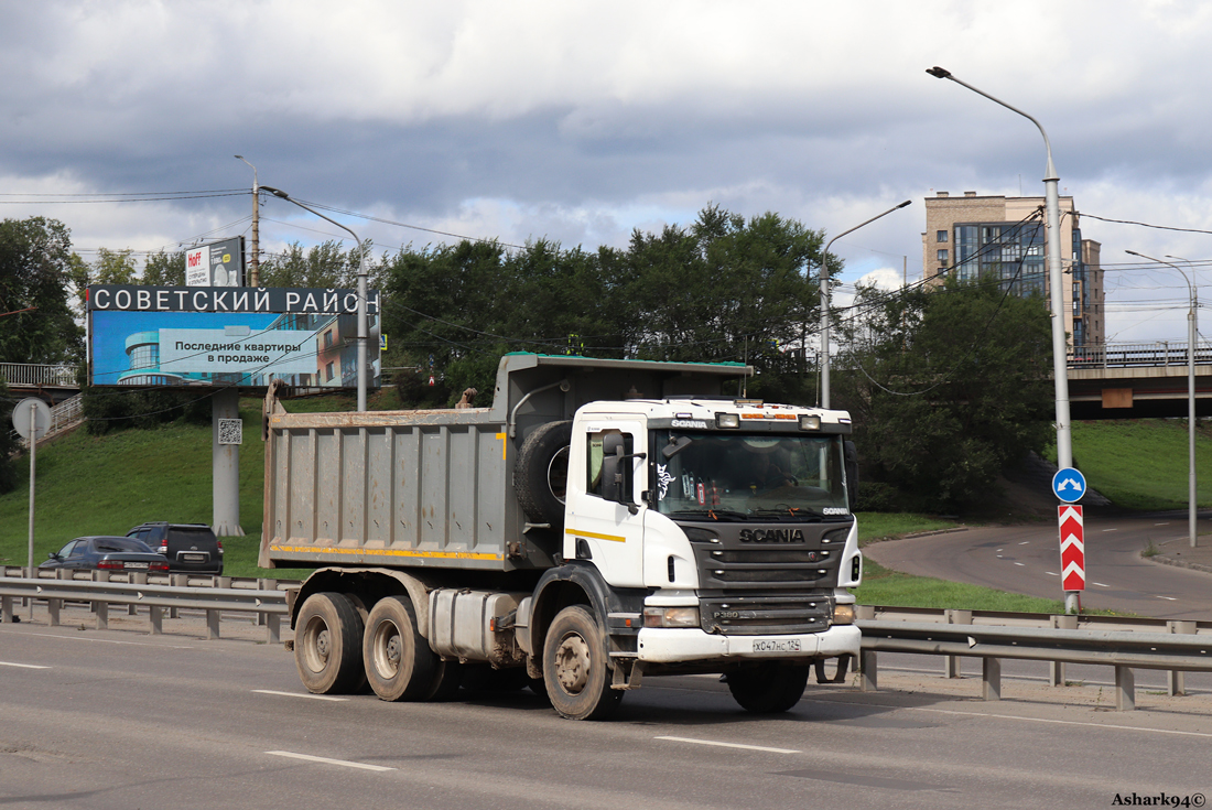 Красноярский край, № Х 047 НС 124 — Scania ('2004) P380