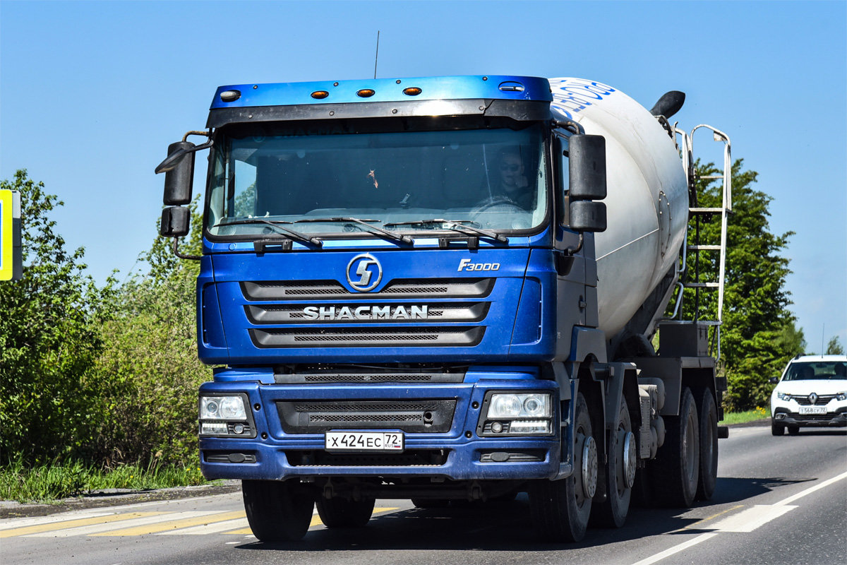 Тюменская область, № Х 424 ЕС 72 — Shaanxi Shacman F3000 SX531x
