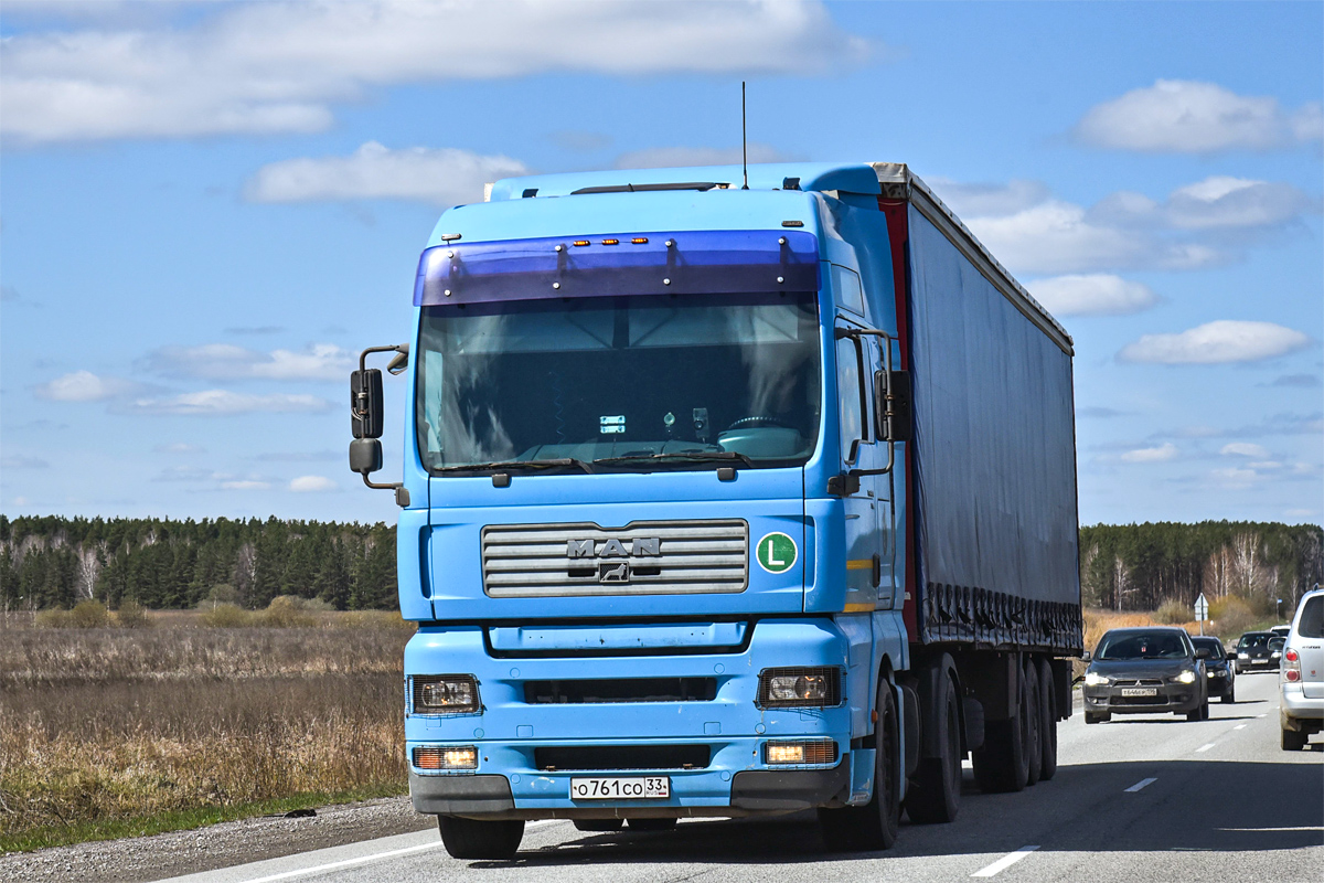 Владимирская область, № О 761 СО 33 — MAN TGA 18.410