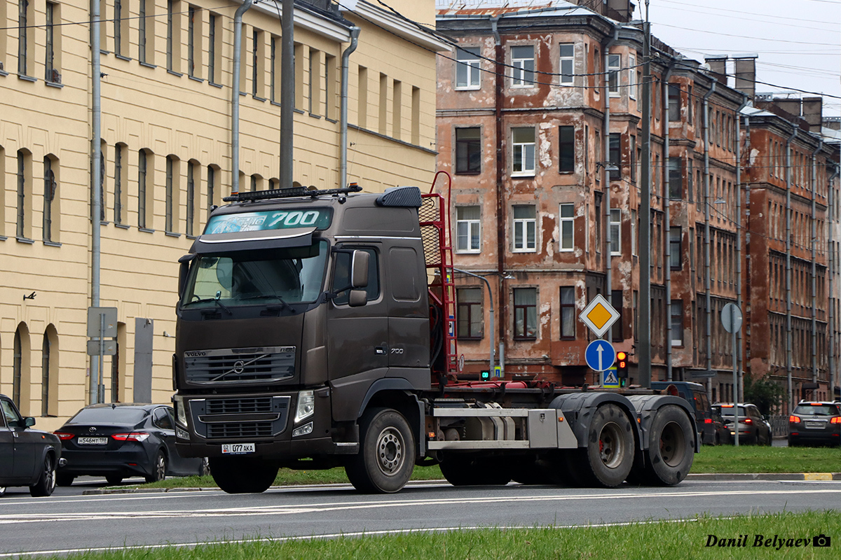 Киргизия, № 02 077 AKA — Volvo ('2008) FH16.700