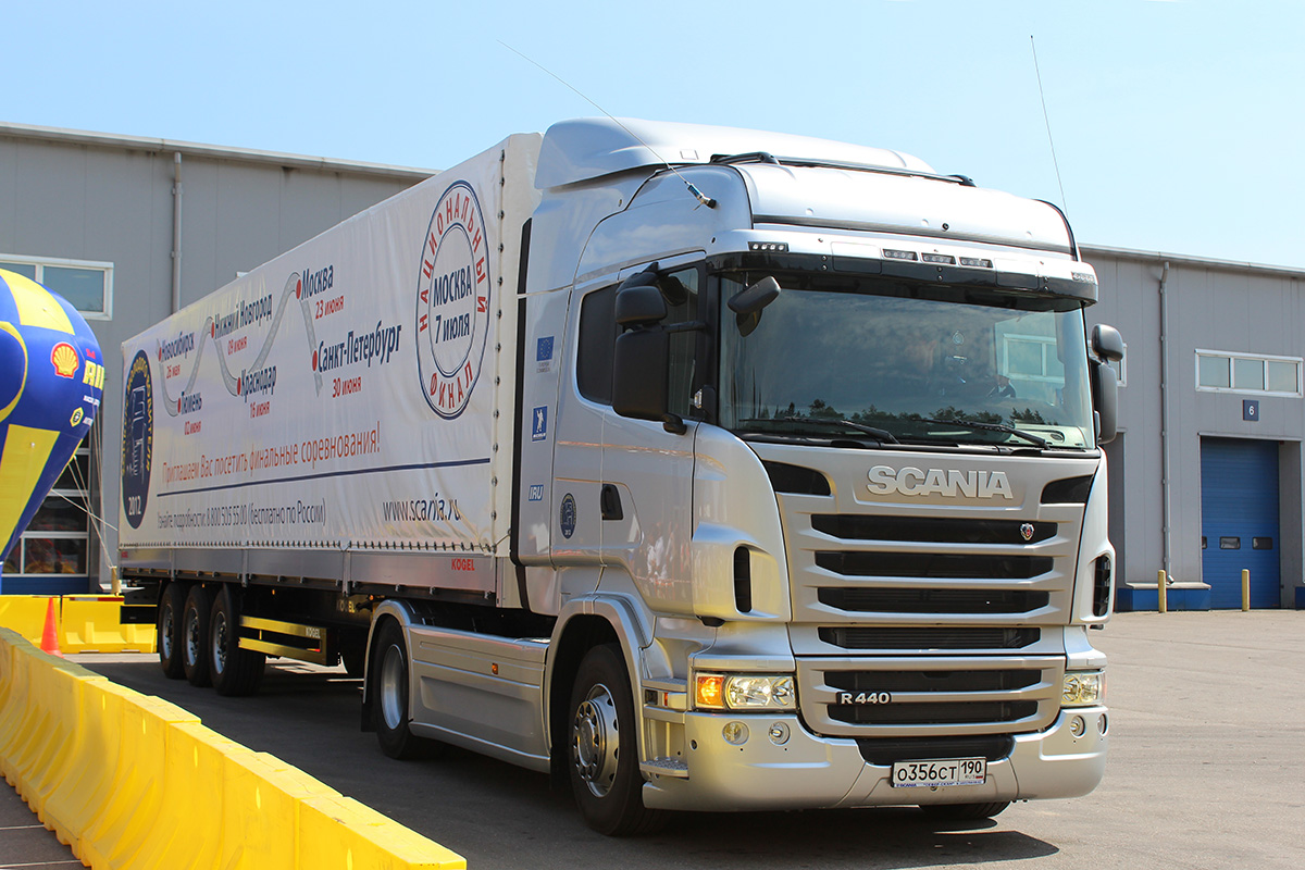 Московская область, № О 356 СТ 190 — Scania ('2009) R440