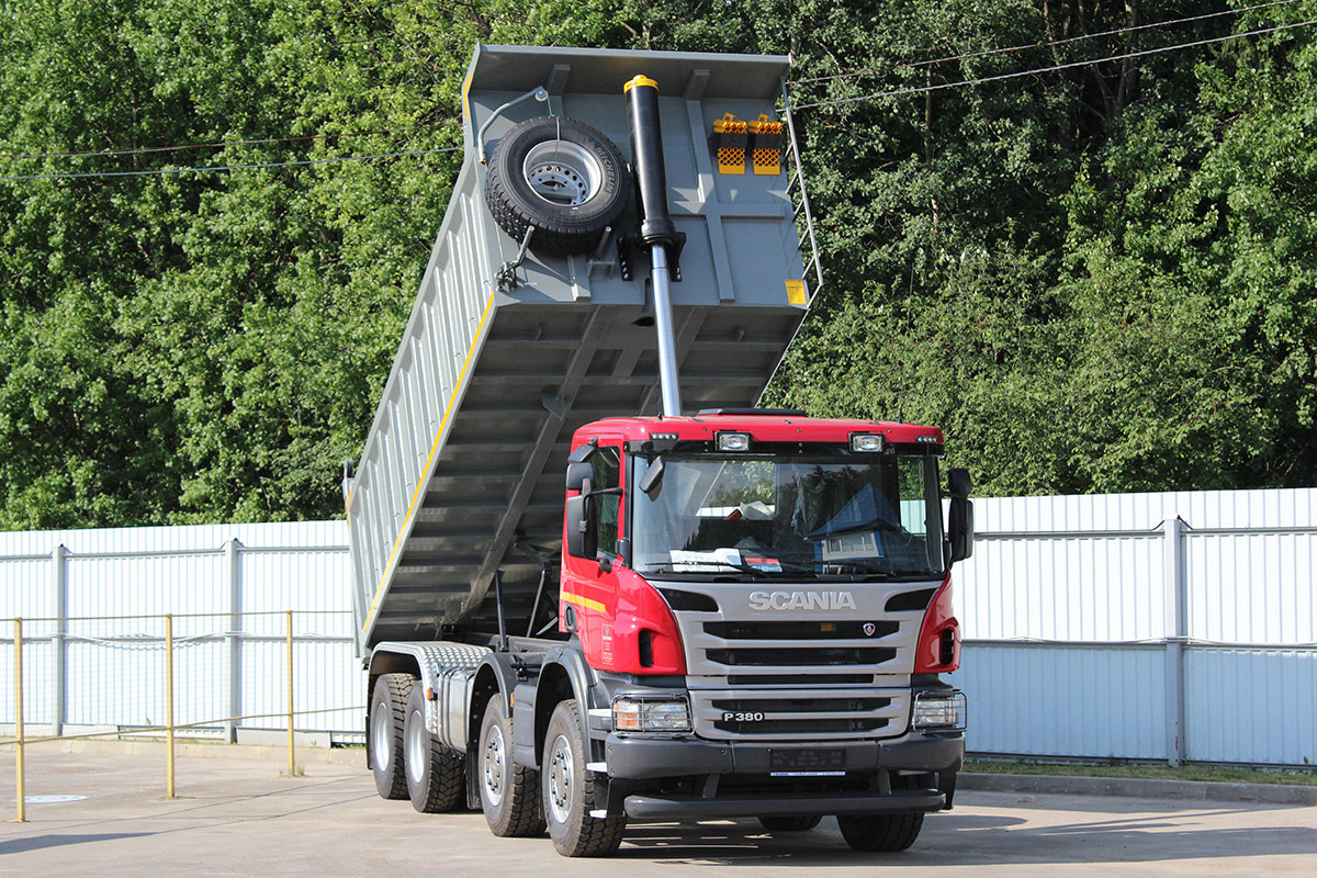 Московская область, № (50) Б/Н 0268 — Scania ('2011) P400