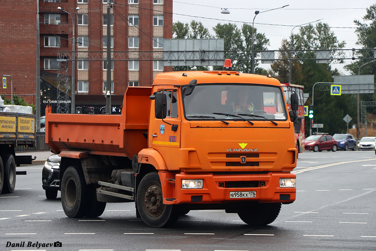 Санкт-Петербург, № 2040 — КамАЗ-43255-H3(99)