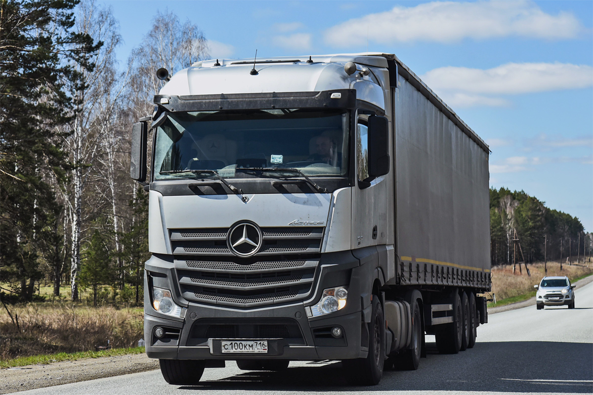 Татарстан, № С 100 КМ 716 — Mercedes-Benz Actros ('2022) [LRD]