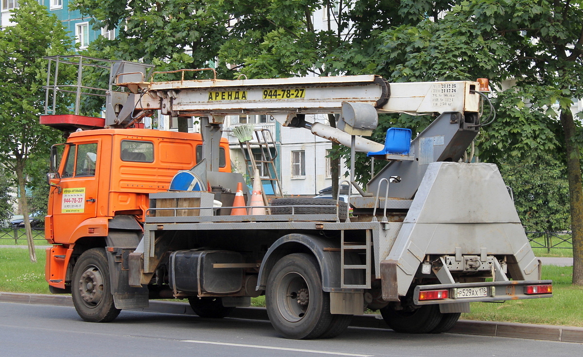 Санкт-Петербург, № Р 529 АХ 178 — КамАЗ-43253-H3(99)