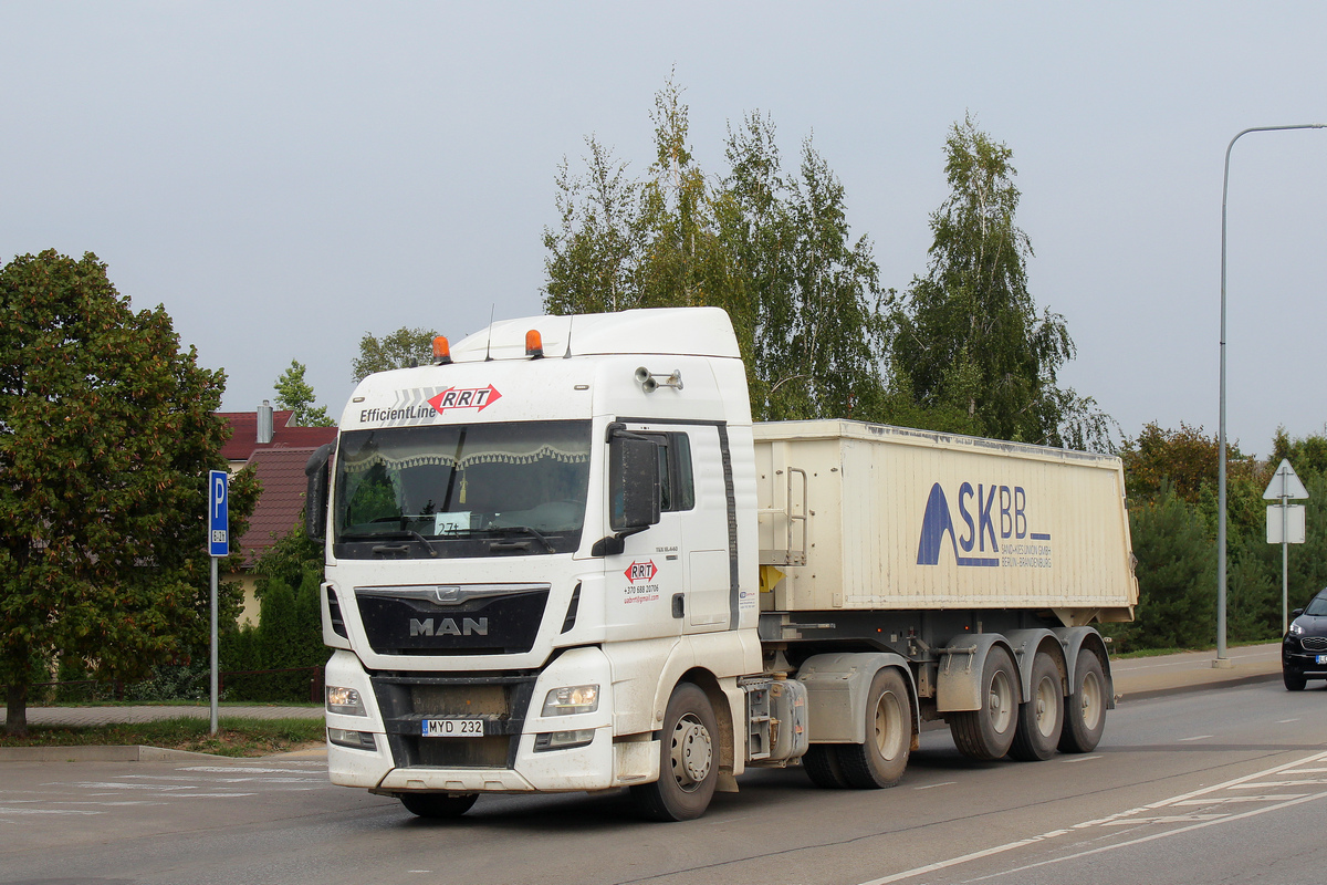 Литва, № MYD 232 — MAN TGX ('2012) 18.440