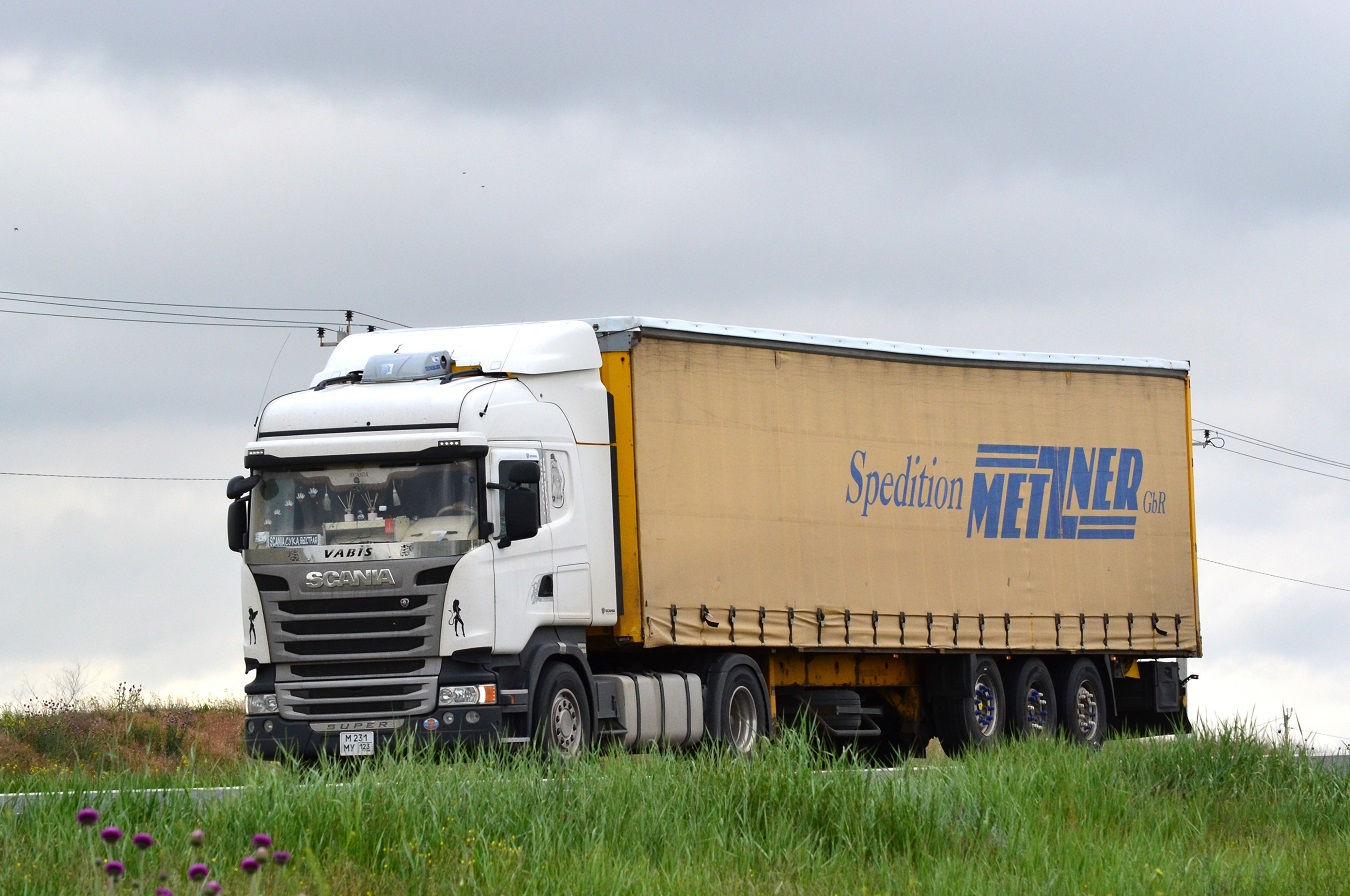Краснодарский край, № М 231 МУ 123 — Scania ('1996) R124L