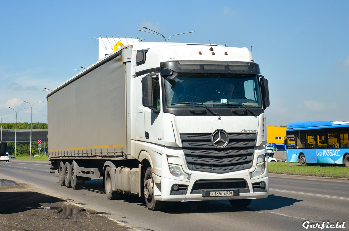 Татарстан, № К 135 СА 716 — Mercedes-Benz Actros ('2018)
