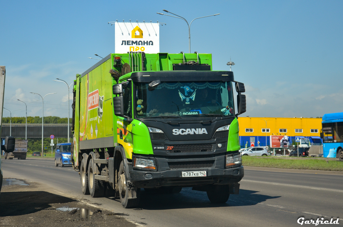 Кемеровская область, № Е 787 КВ 142 — Scania ('2016) P380