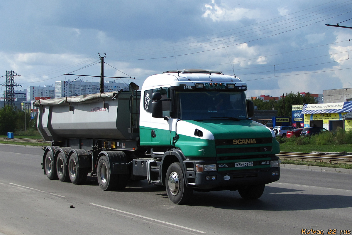 Алтайский край, № О 754 СВ 22 — Scania ('1996) T-Series 144L