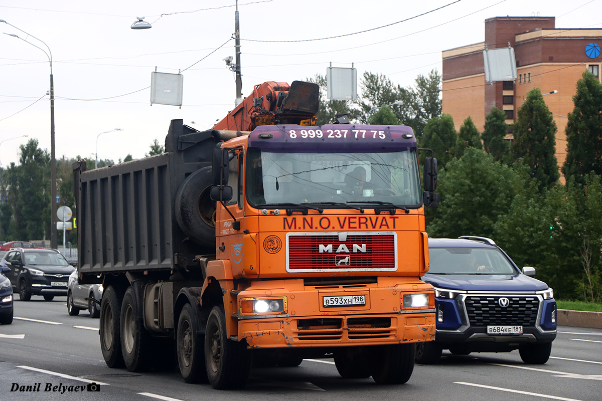 Санкт-Петербург, № В 593 ХН 198 — MAN F2000 50.xxx (общая)