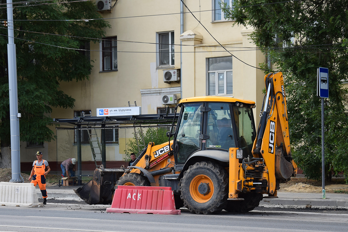 Волгоградская область, № 0155 СА 34 — JCB 3CX