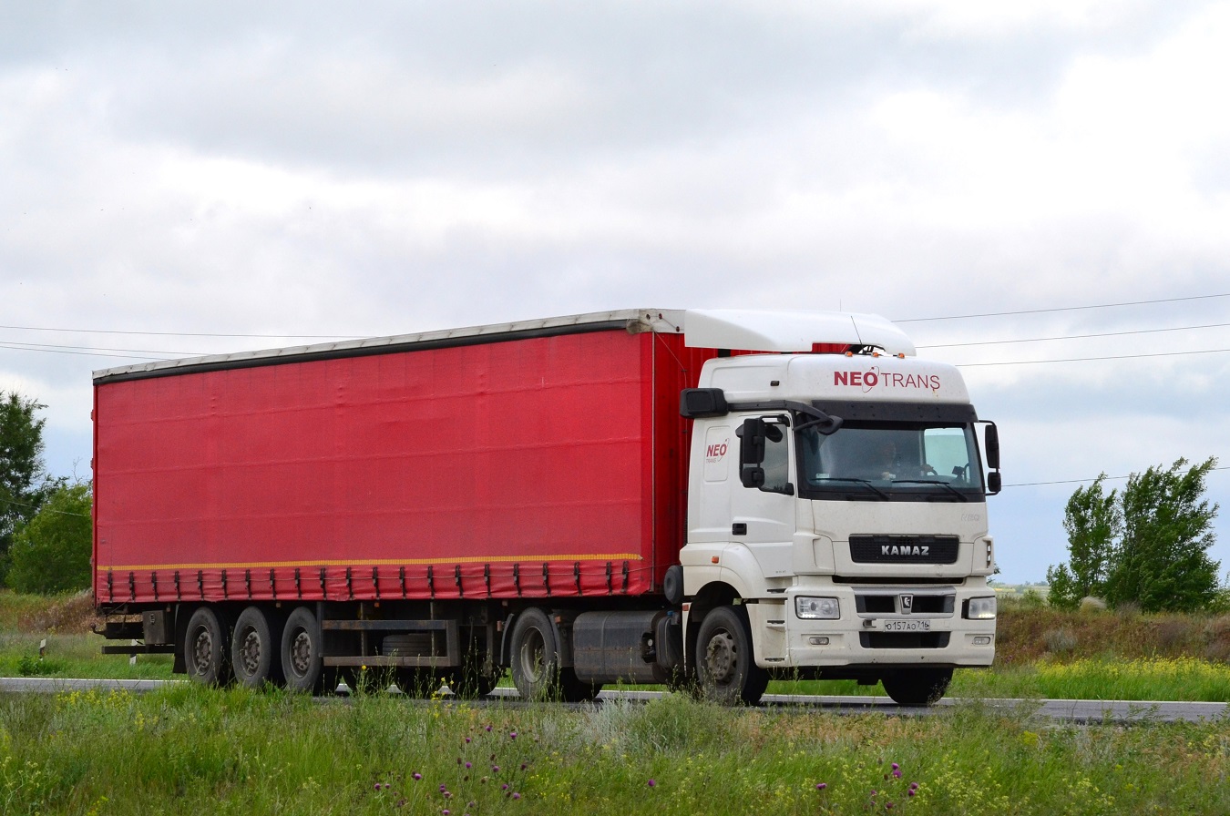 Татарстан, № О 157 АО 716 — КамАЗ-5490-DC(87)