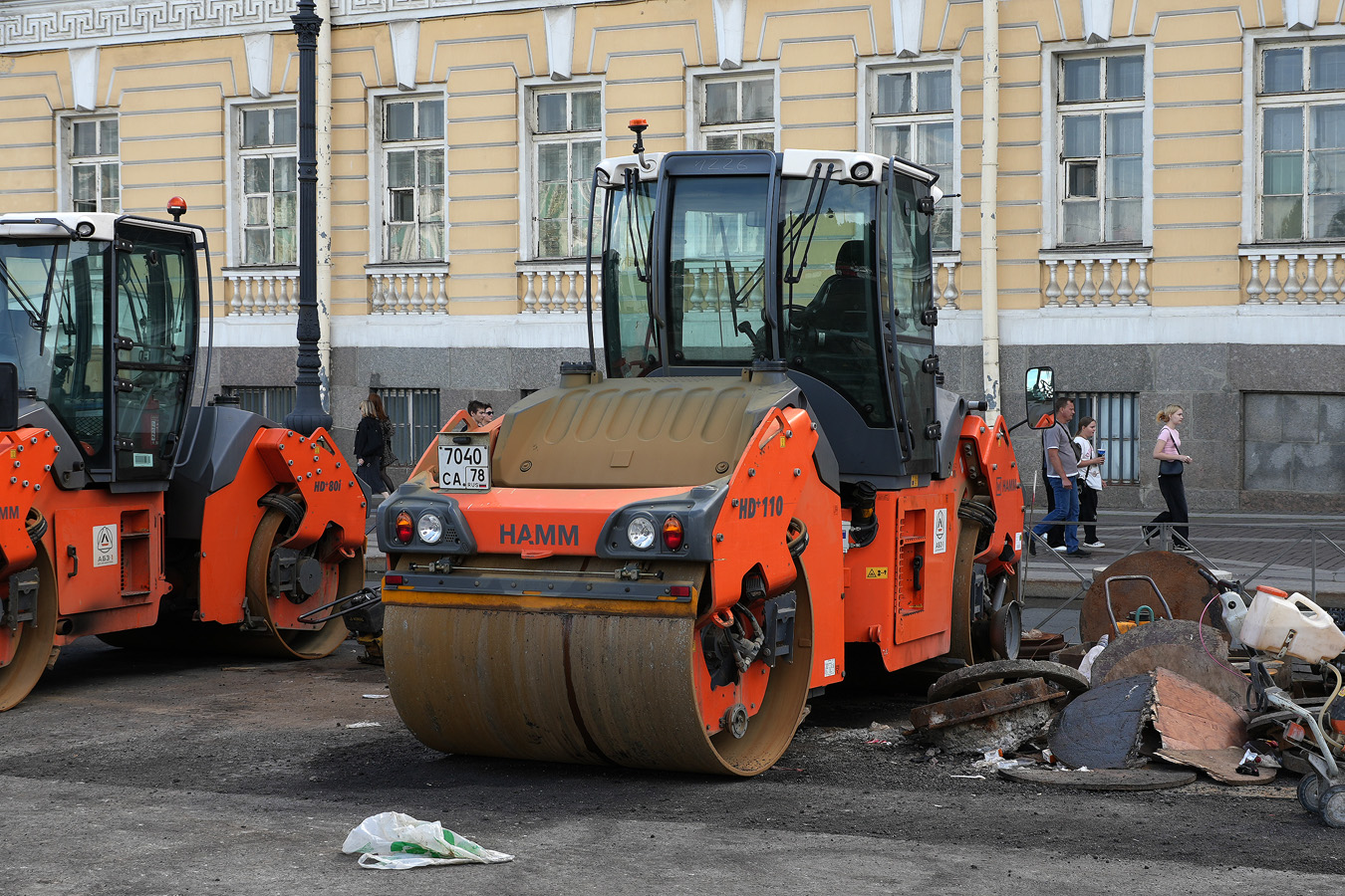 Санкт-Петербург, № 7040 СА 78 — Hamm HD 110