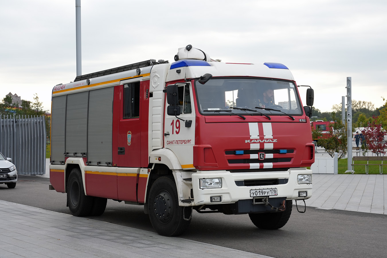 Санкт-Петербург, № У 019 РУ 178 — КамАЗ-5387-RF(08) [53870F-R]; Санкт-Петербург — День открытых дверей пожарных Московской заставы-2025