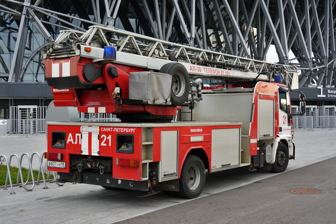 Санкт-Петербург, № В 837 УМ 98 — IVECO EuroCargo ('2002); Санкт-Петербург — День открытых дверей пожарных Московской заставы-2025