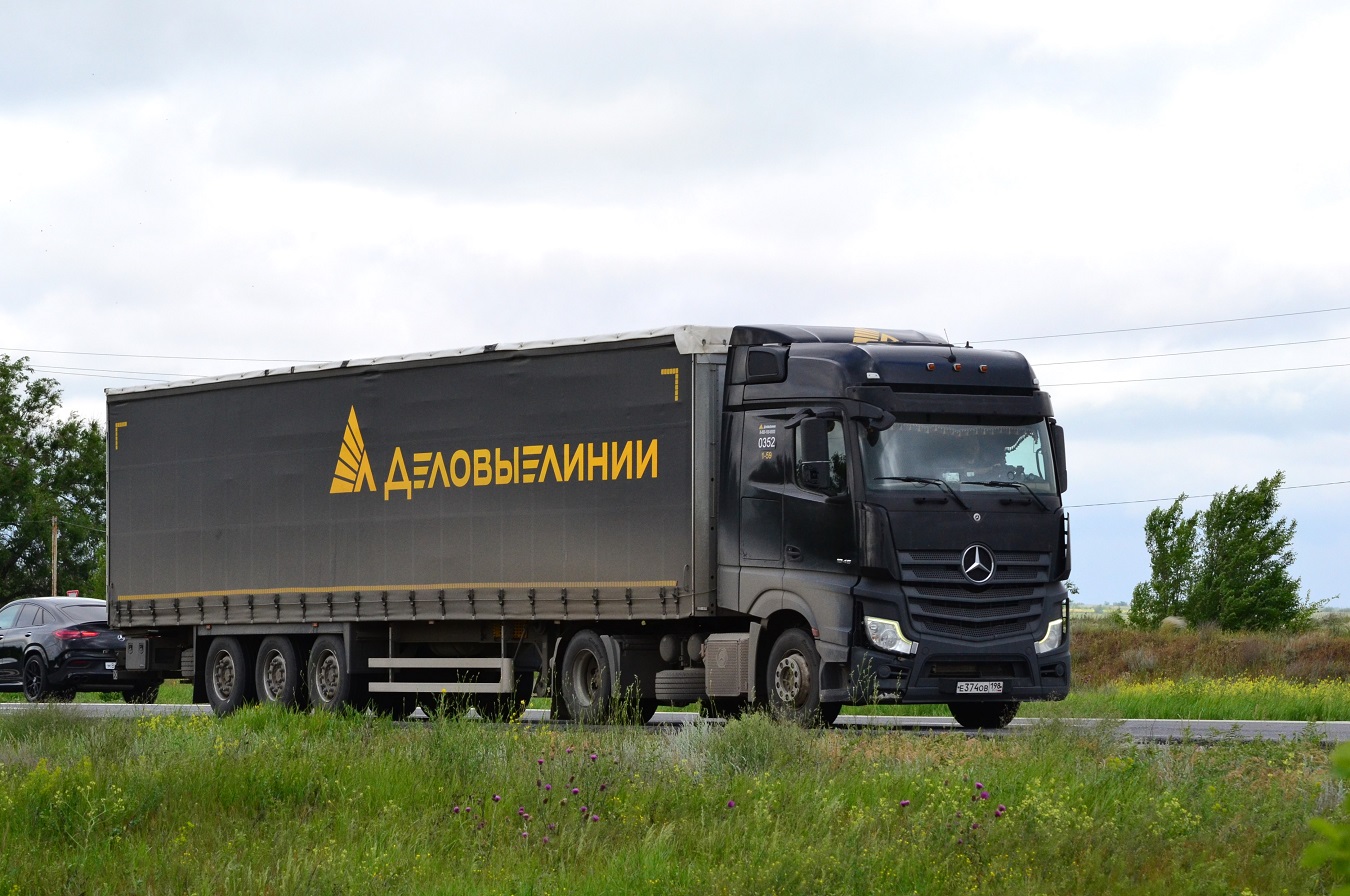 Пермский край, № 0352 — Mercedes-Benz Actros '18 1845 [Z9M]