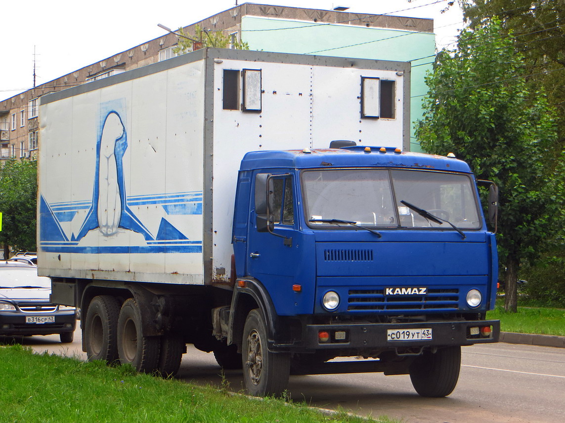 Кировская область, № С 019 УТ 43 — КамАЗ-5320