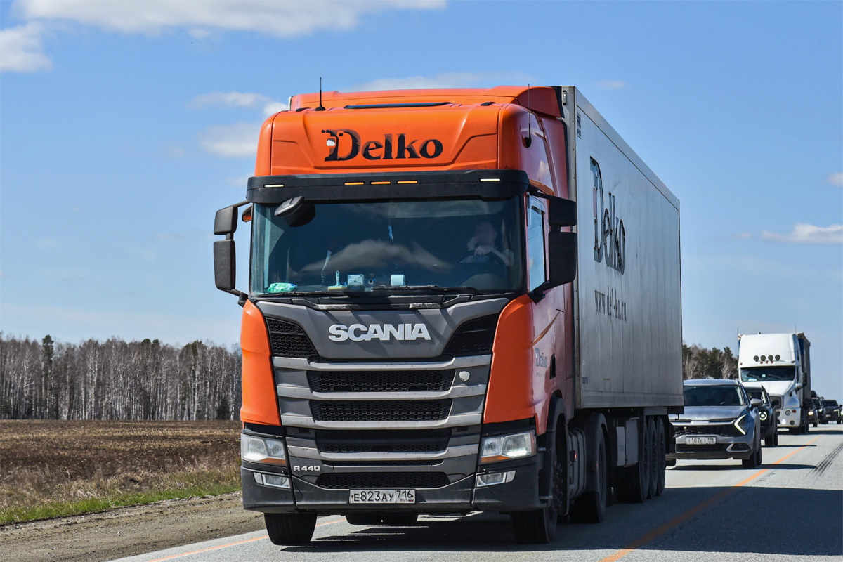 Татарстан, № Е 823 АУ 716 — Scania ('2016) R440