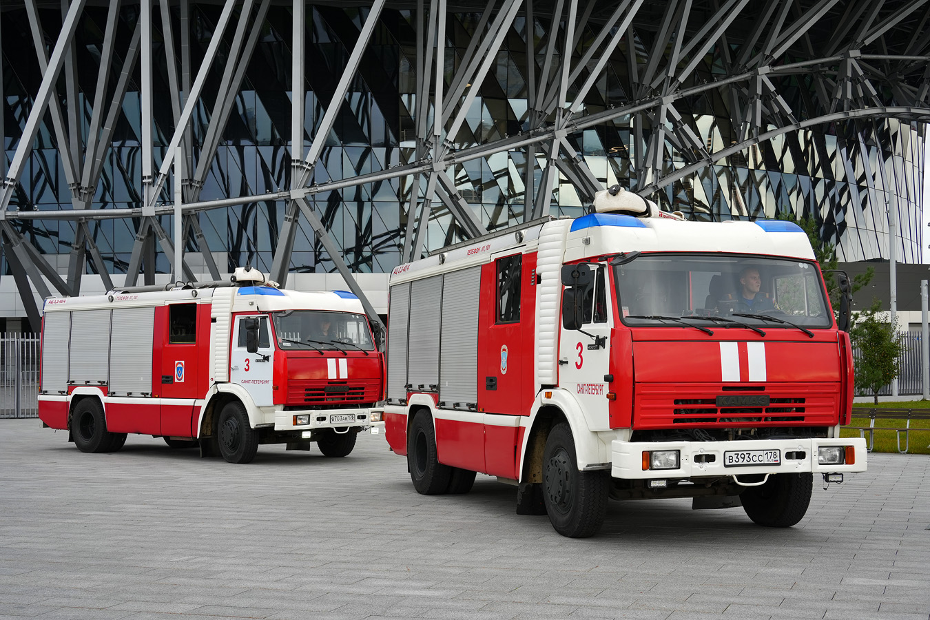 Санкт-Петербург, № В 393 СС 178 — КамАЗ-43253-A3(96); Санкт-Петербург — День открытых дверей пожарных Московской заставы-2025