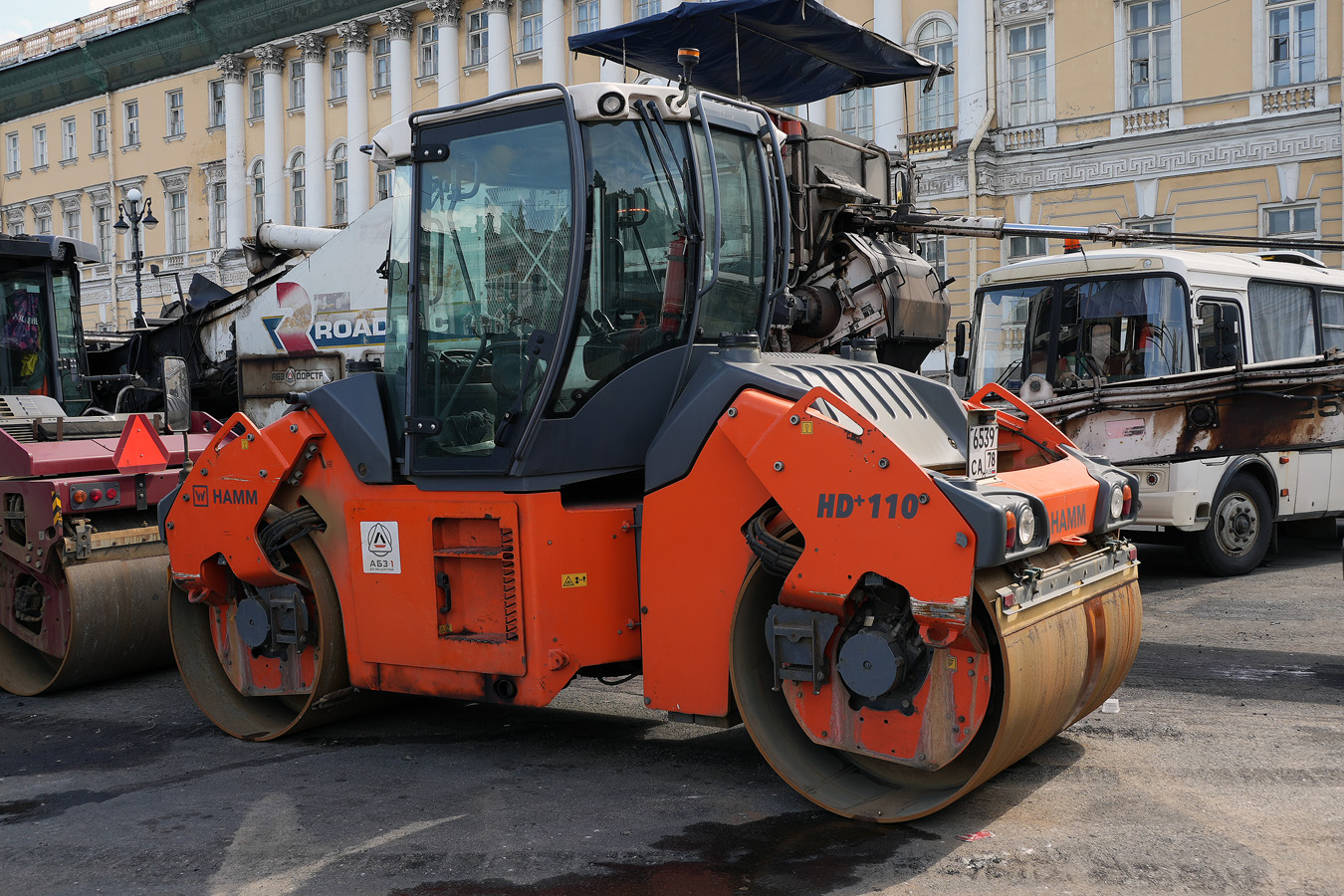 Санкт-Петербург, № 6539 СА 78 — Hamm HD 110