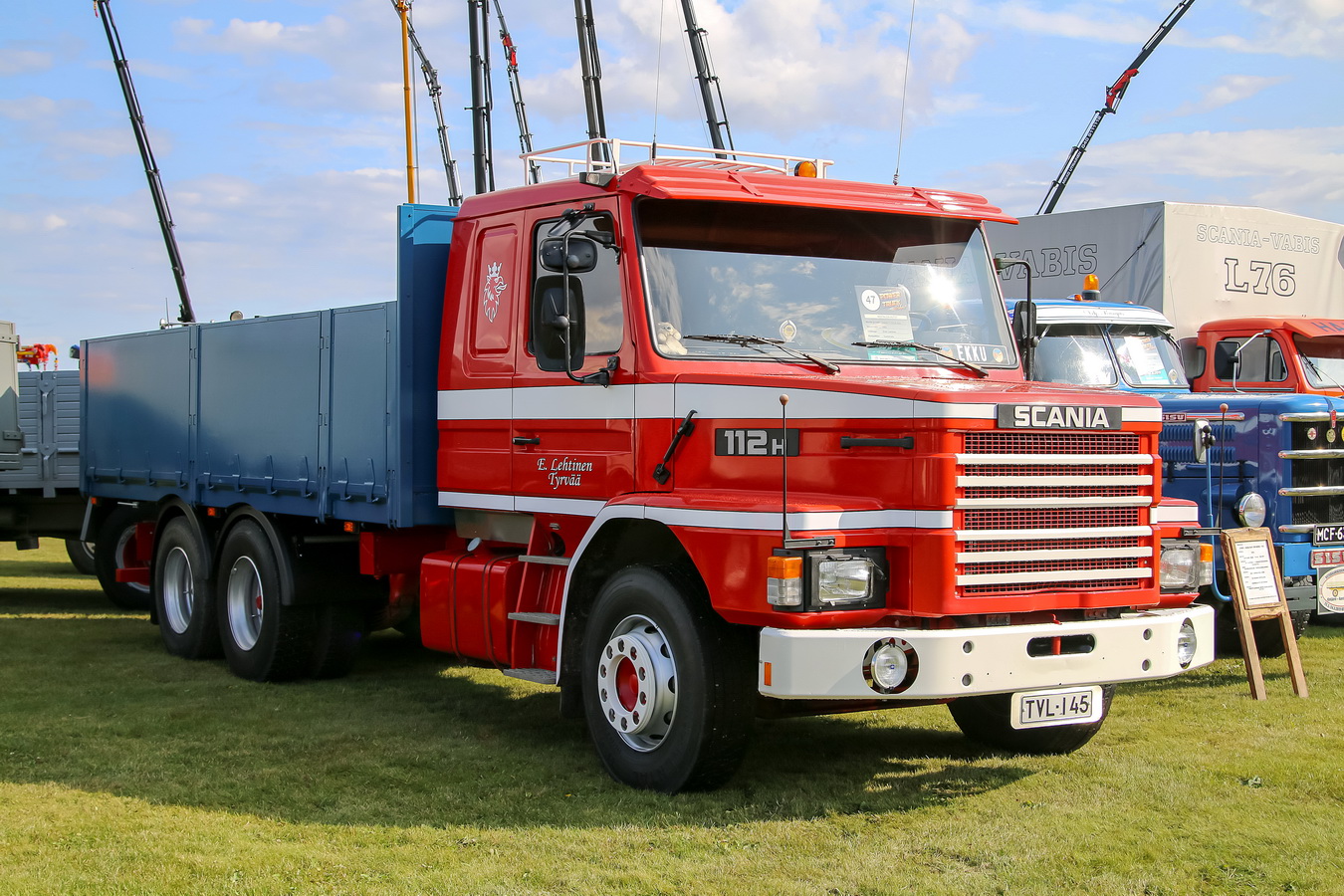 Финляндия, № TVL-145 — Scania (II) T-Series (общ.м); Финляндия — Power Truck Show 2019