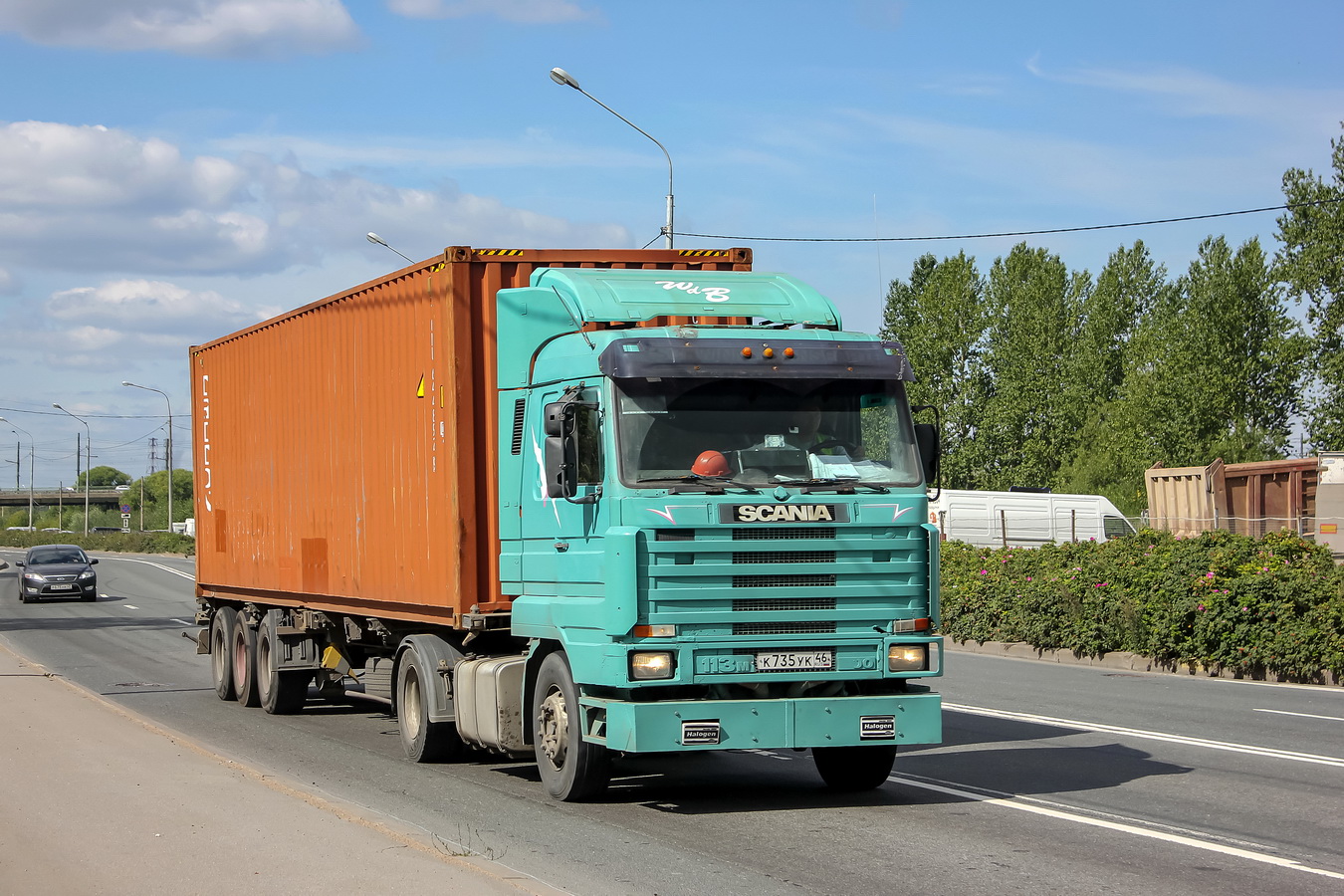 Курская область, № К 735 УК 46 — Scania (III) R113M
