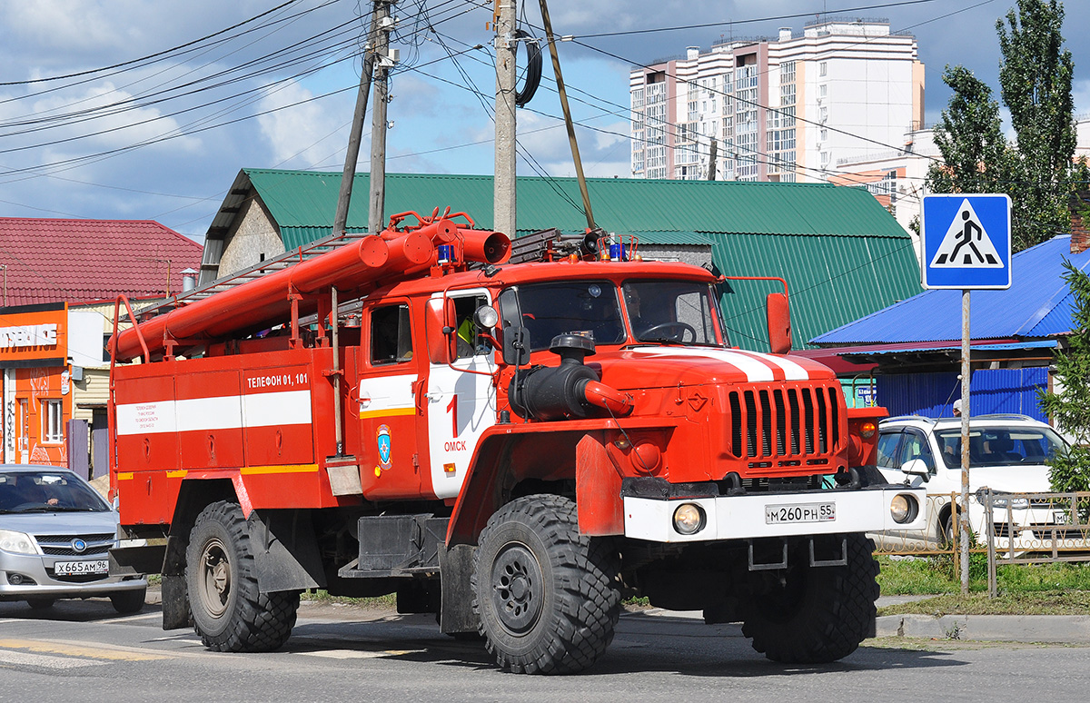 Омская область, № М 260 РН 55 — Урал-43206-41