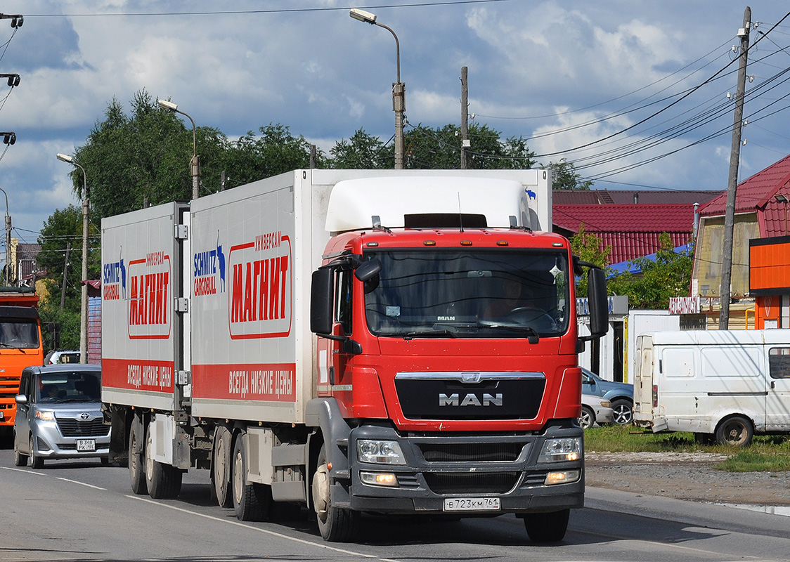 Омская область, № В 723 КМ 761 — MAN TGS 28.360
