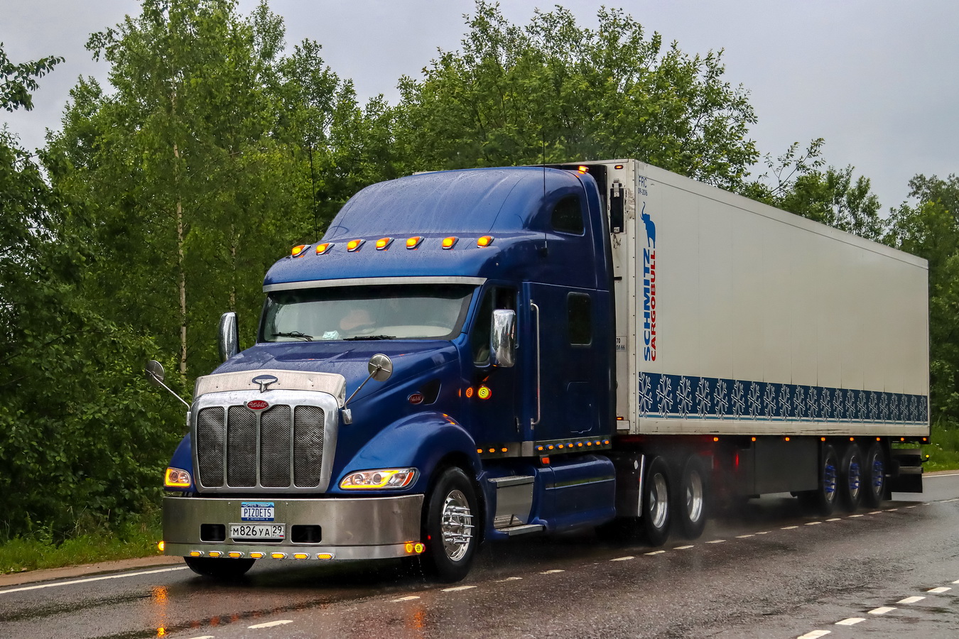 Архангельская область, № М 826 УА 29 — Peterbilt 387; Московская область — Фестиваль TruckDay 2025