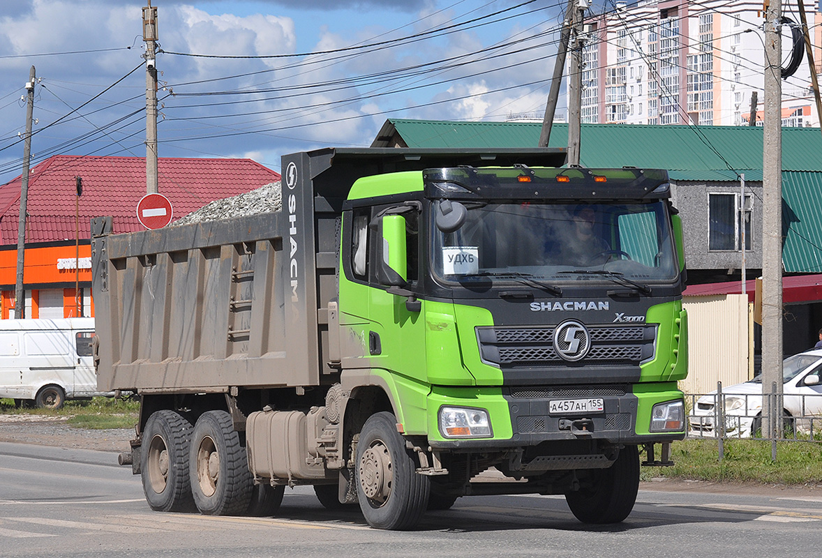 Омская область, № А 457 АН 155 — Shaanxi Shacman X3000 SX3258